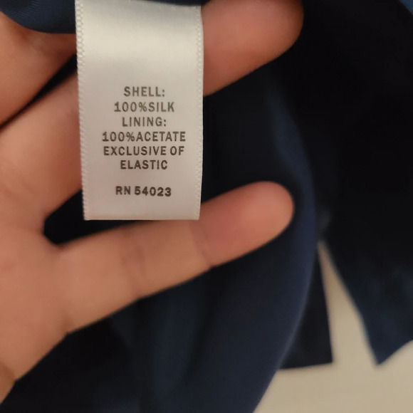 Banana Republic Women's 100% Silk Formal Cocktail Hour Strapless Mini Dress 12 - Picture 8 of 9